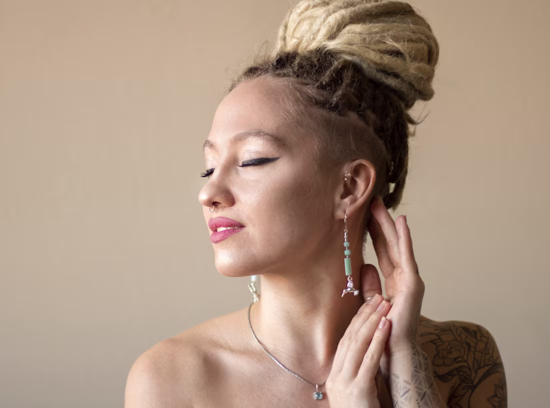 Cover image for Modeling Earrings 