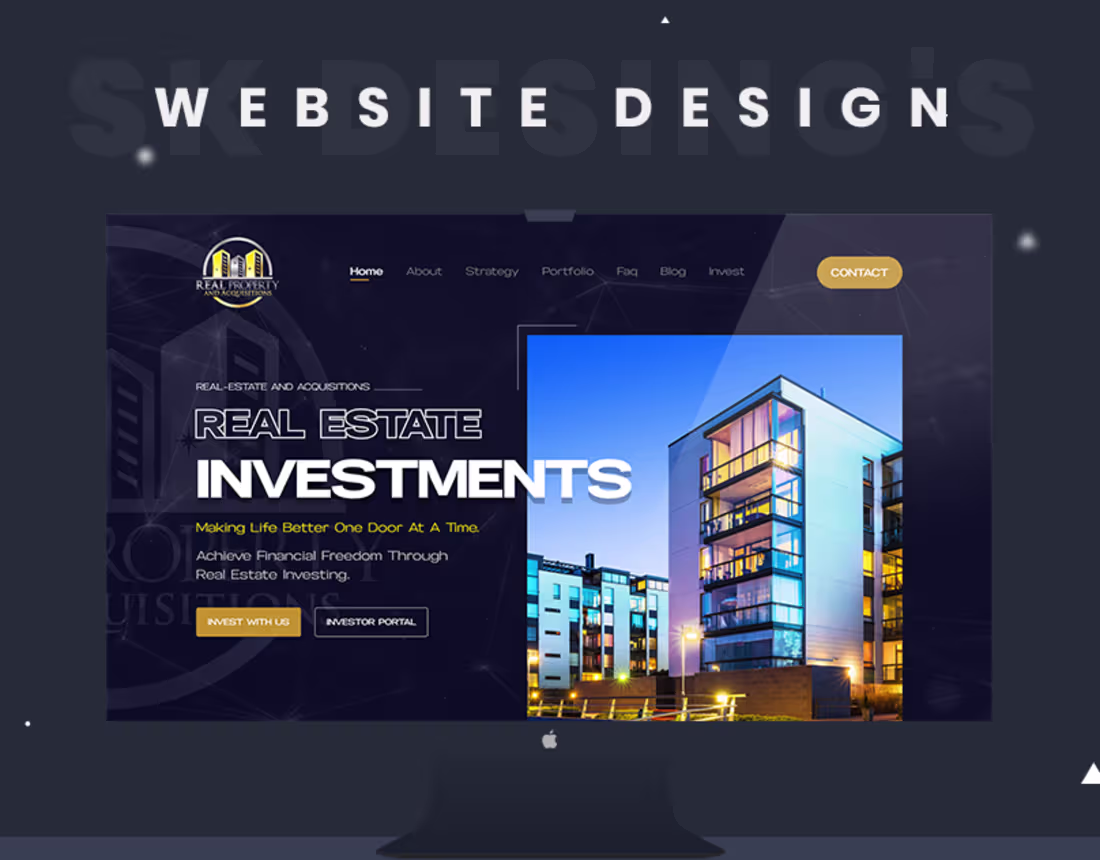 Cover image for Real Estate Website Design