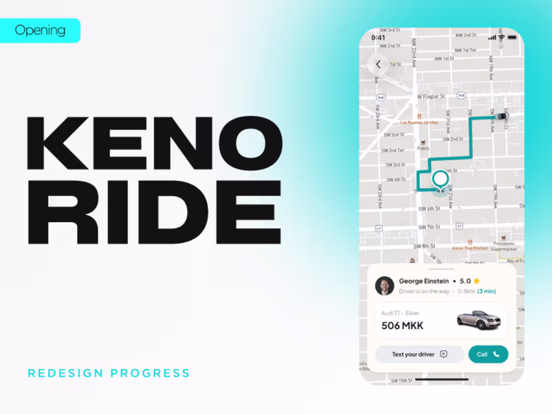 Cover image for KenoRide Platform Redesign