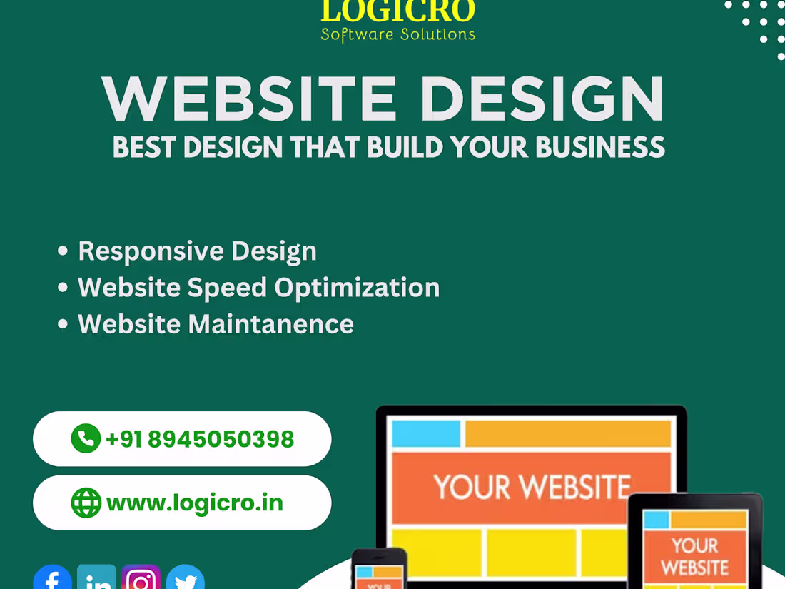 Cover image for Build Your Best Website With Logicro Software Solutions