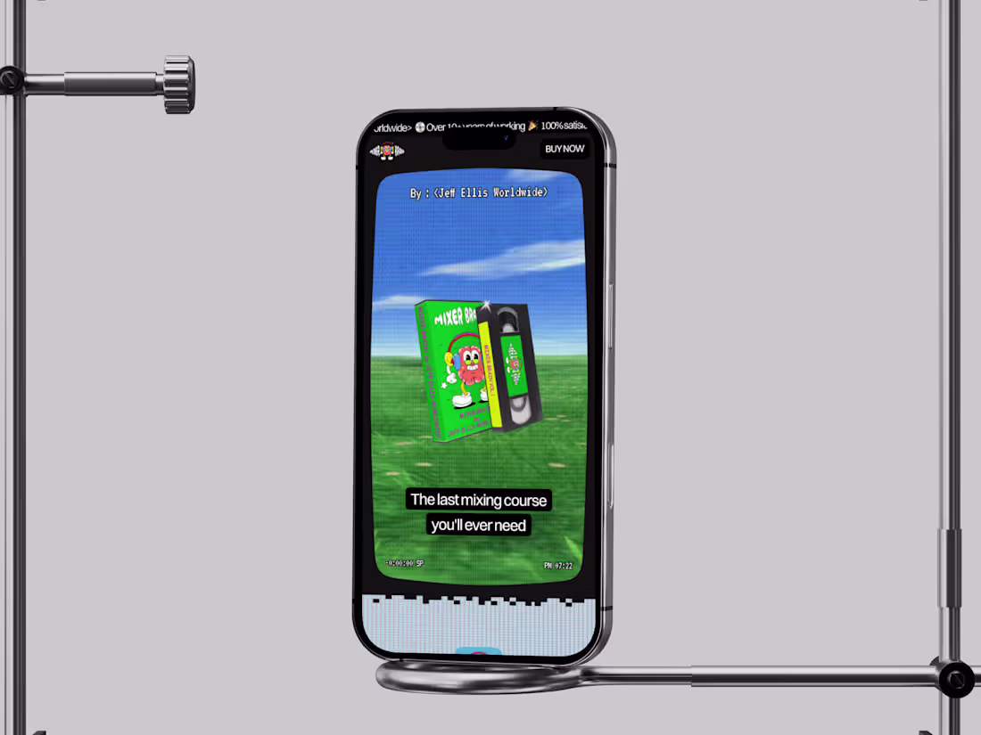 Cover image for Mixer Brain Web Design & Development