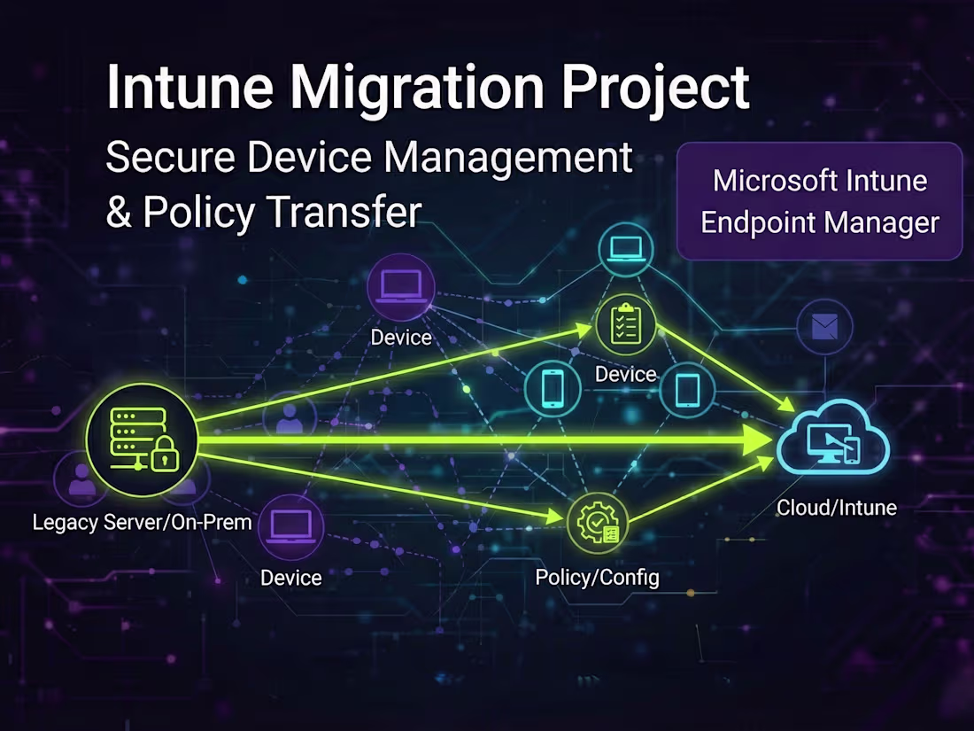 Cover image for M365 Intune Migration Project