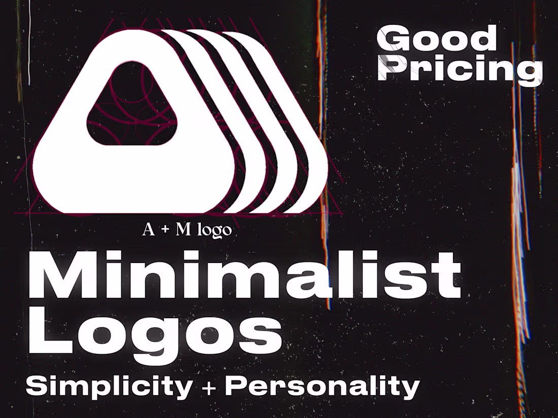 Cover image for High quality minimalist logos that capture brand personality.