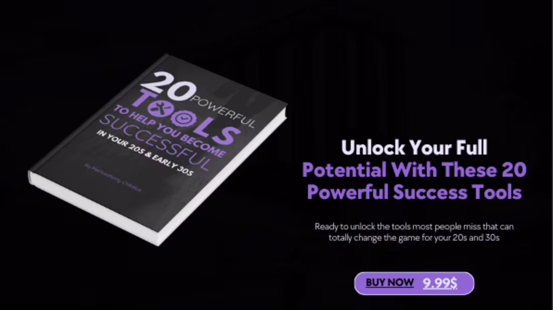 Cover image for Unlock Your Full Potential: Success Tools for Your 20s and 30s