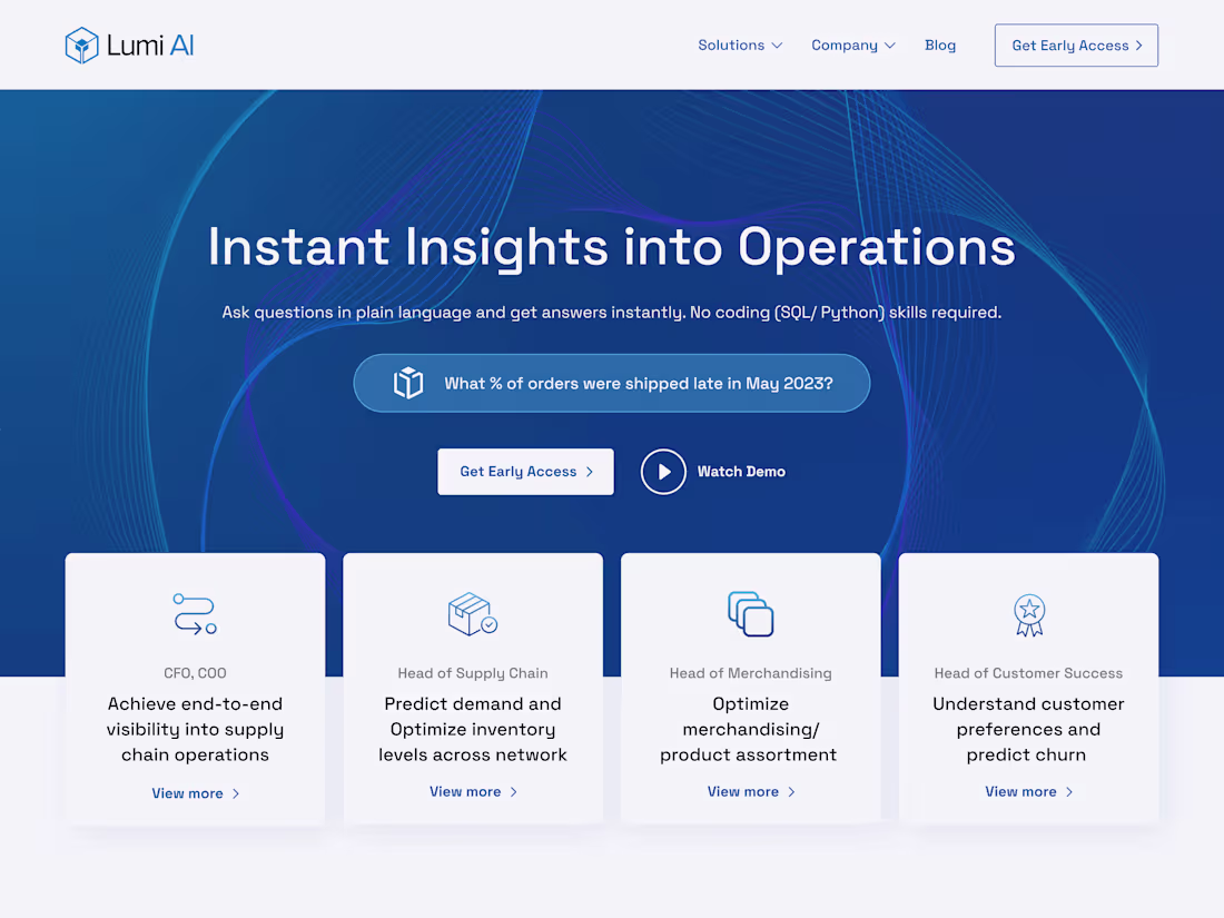Cover image for Lumi: Instant AI-Powered Insights, No More Waiting