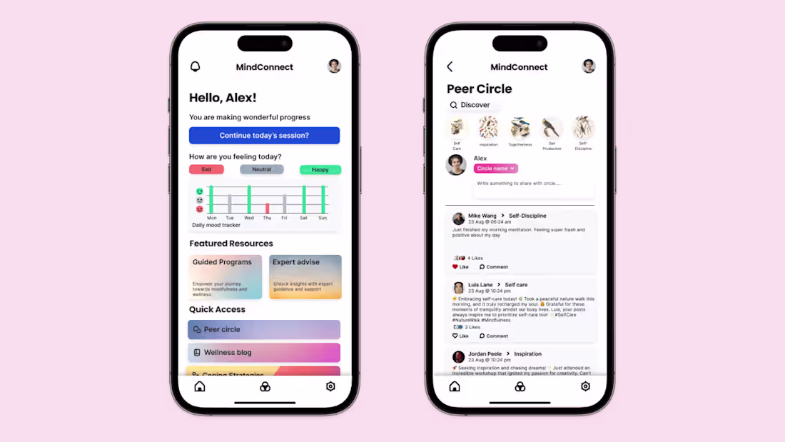 Cover image for MindConnect - Mindfulness App
