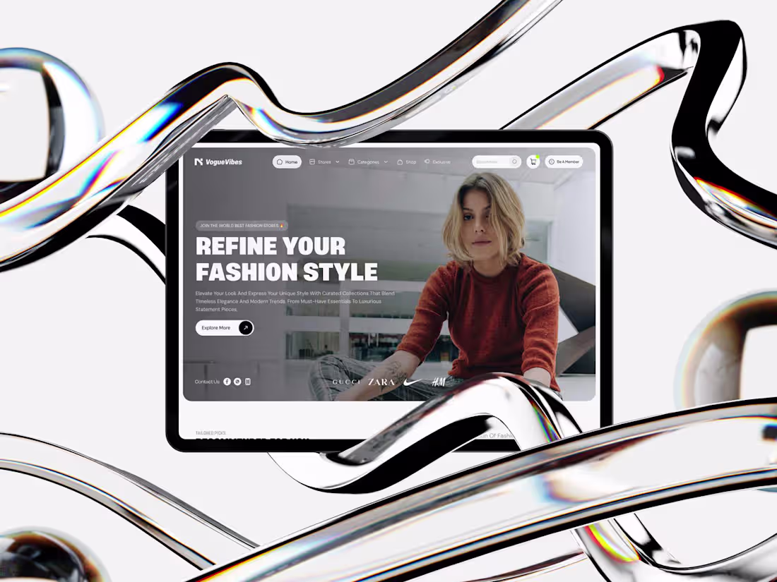 Cover image for VogueVibes: Chic Fashion, Effortless Vibes.