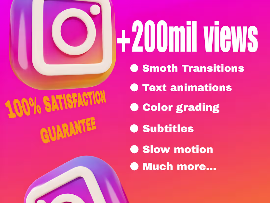 Cover image for INSTAGRAM REELS PACKAGE