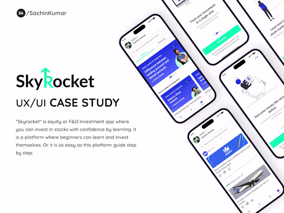 Cover image for SkyRocket Investment app