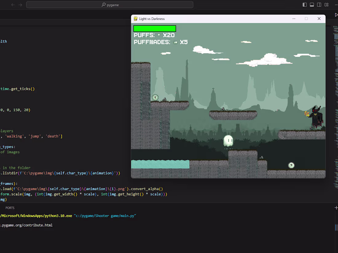 Cover image for Make a game using the language Python