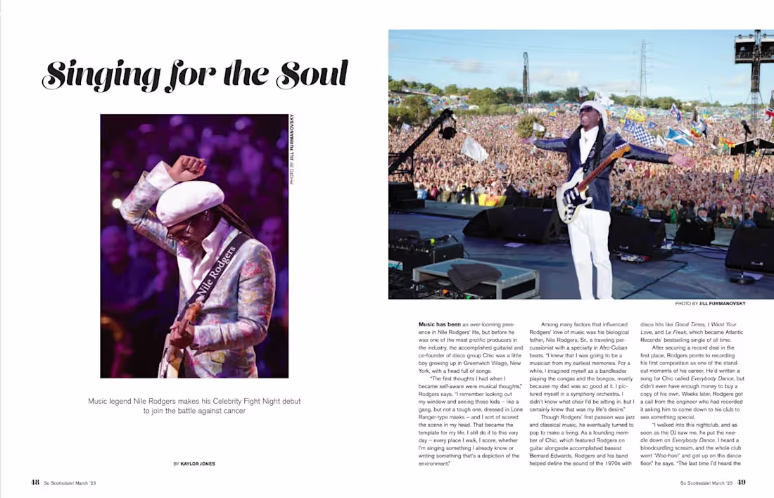 Cover image for So Scottsdale! Magazine March '23 cover