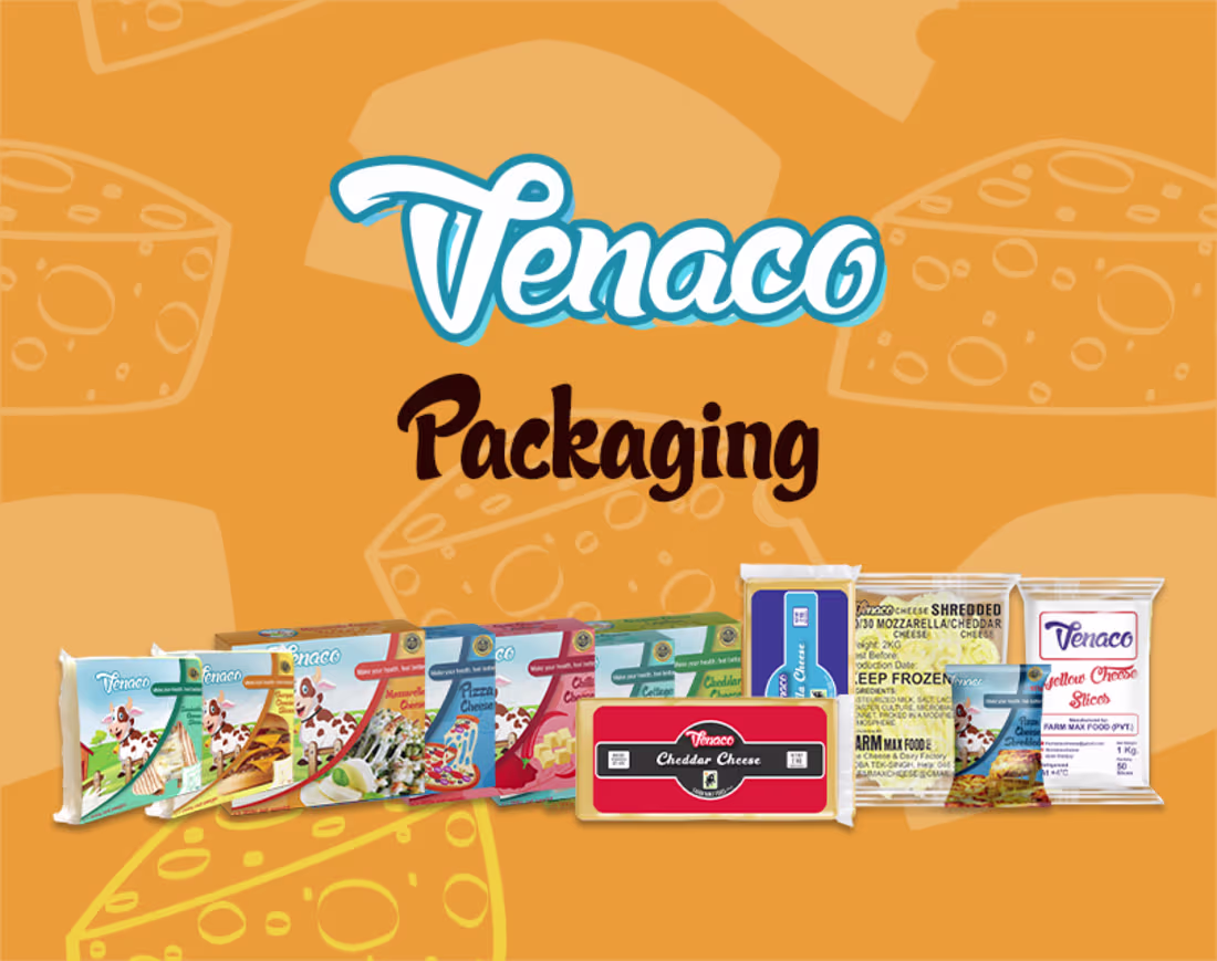 Cover image for Venaco Cheese Packaging