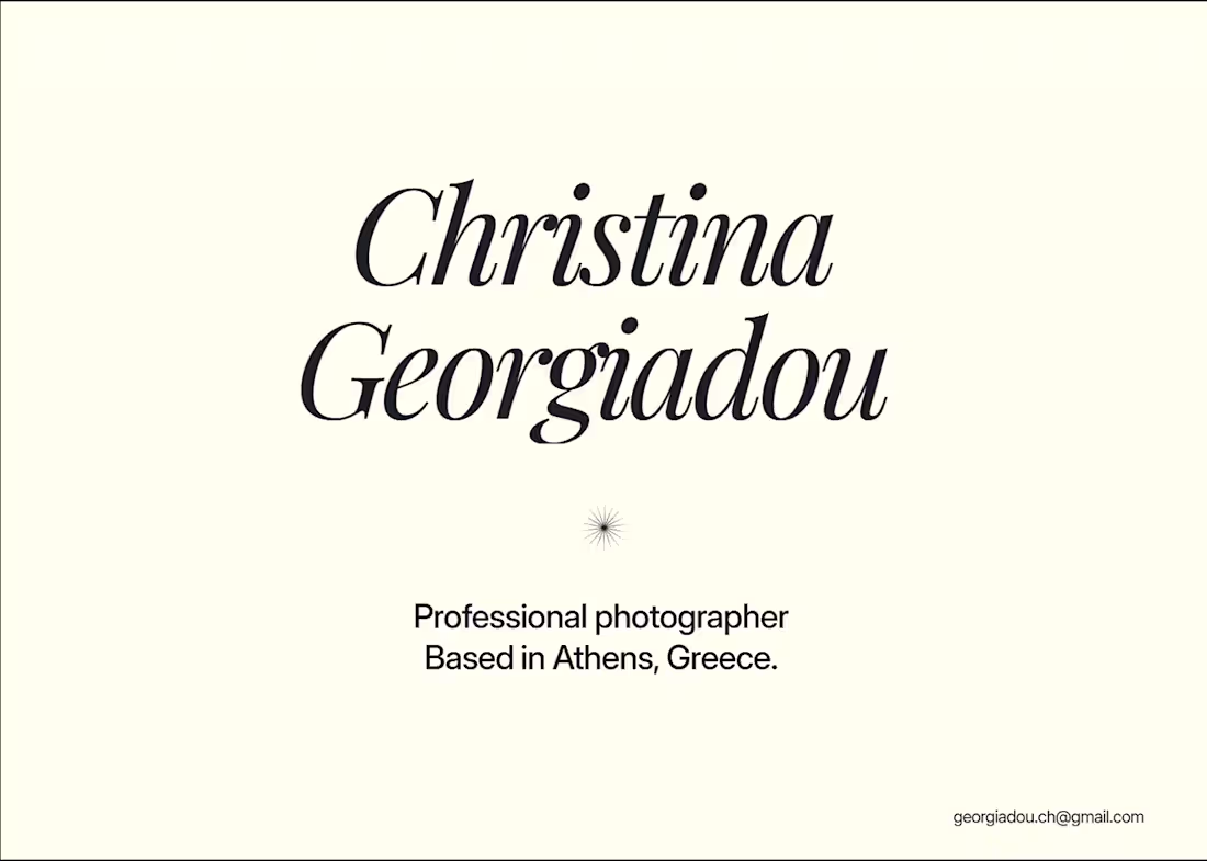 Cover image for Christina Georgiadou — Website Redesign