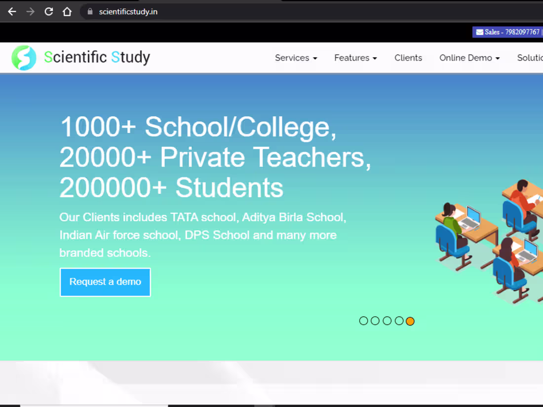 Cover image for Scientific Study | A School Management System in India