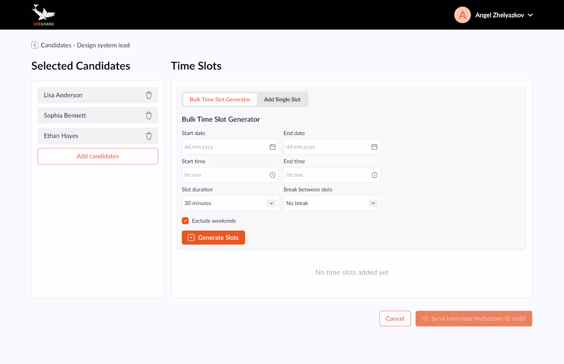 Cover image for Talent recruiting management system