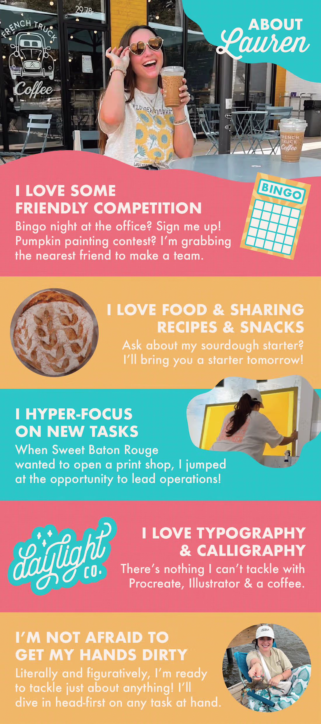 Cover image for About Me Rack Card