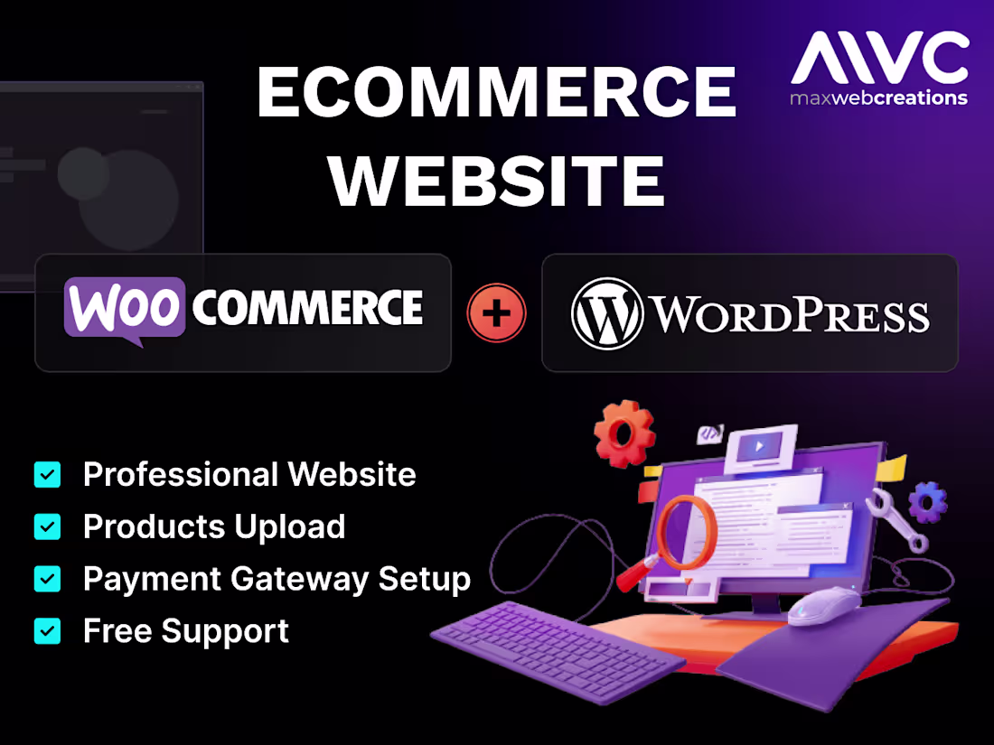 Cover image for ecommerce website using woocommerce