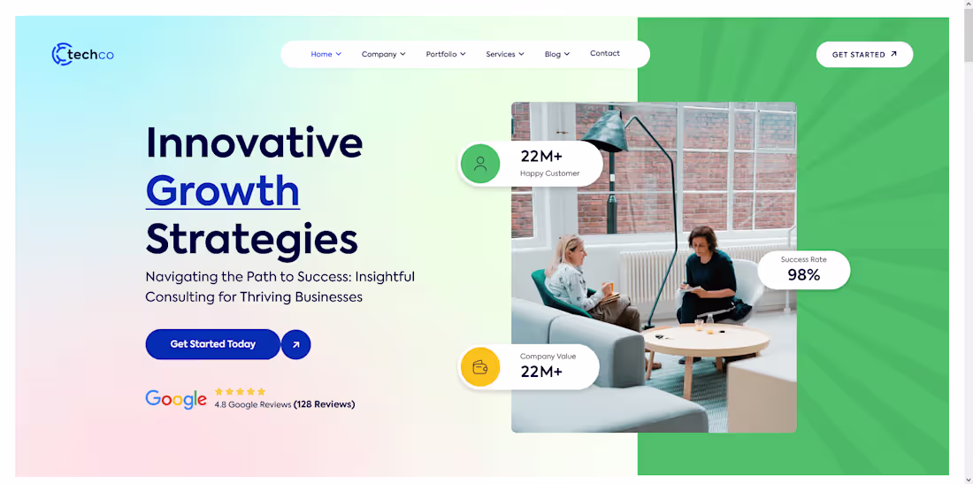 Cover image for Business Website - Responsive wordpress website