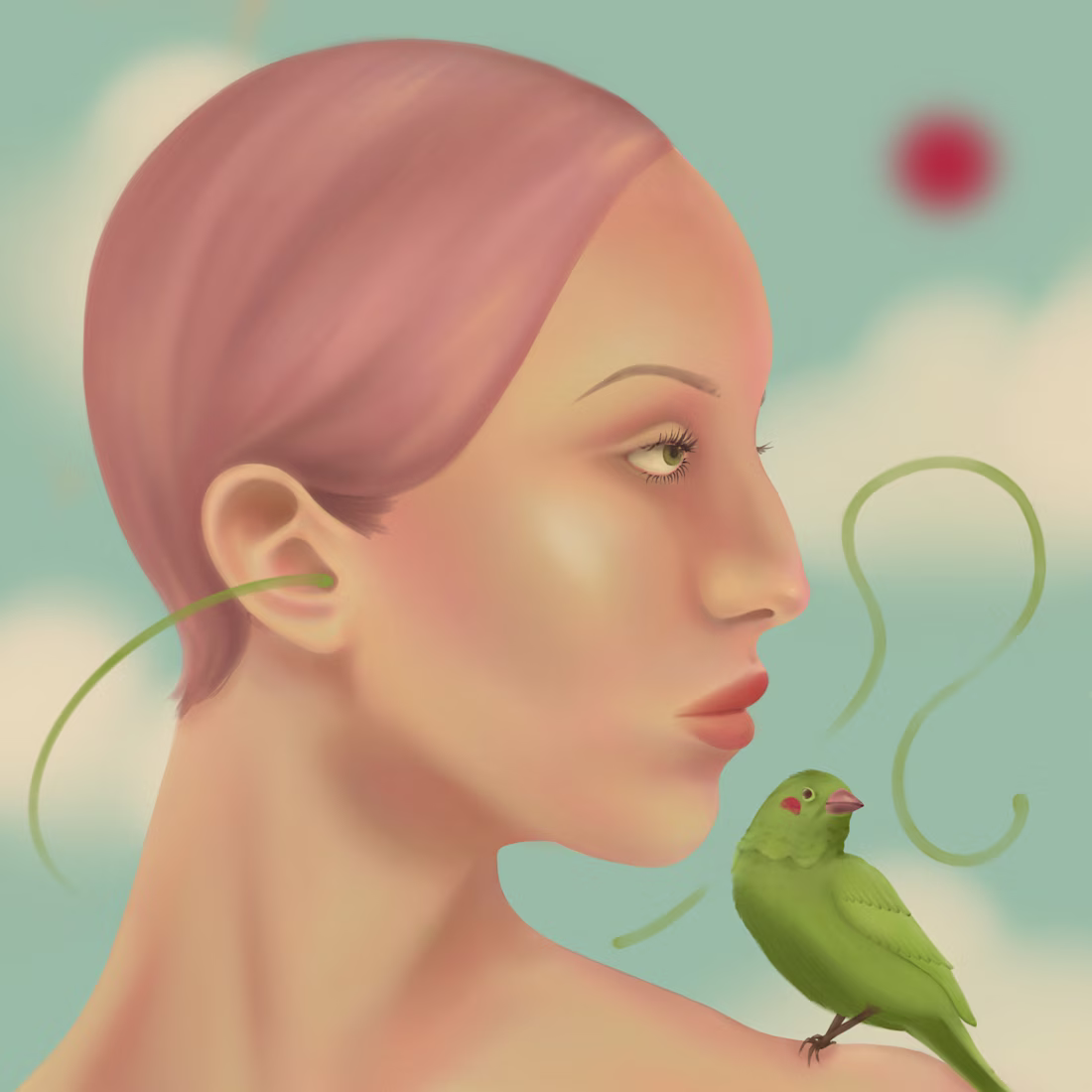 Cover image for Alone - Digital Painting