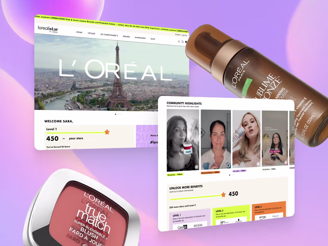 Cover image for L'Oréalistar Club Platform Design