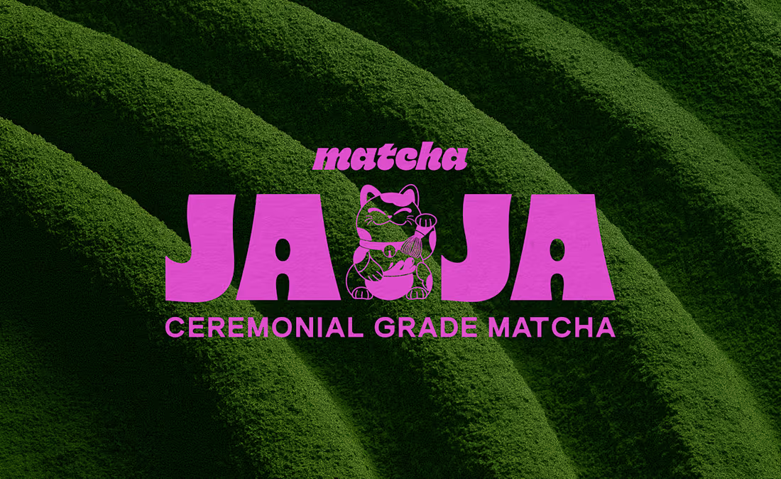 Cover image for MATCHA JAJA Brand & Packaging Design
