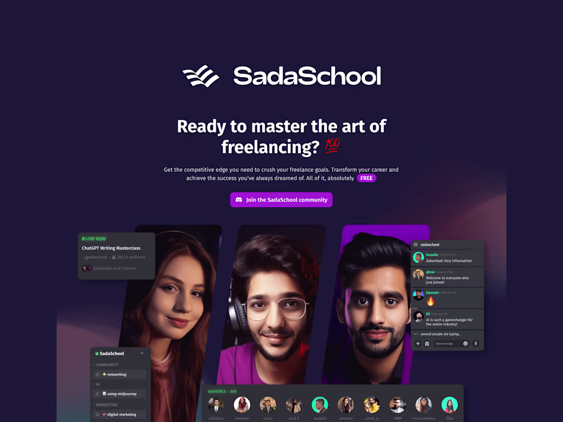 Cover image for SadaSchool