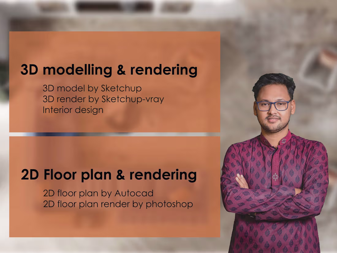 Cover image for 3d interior design, interior rendering