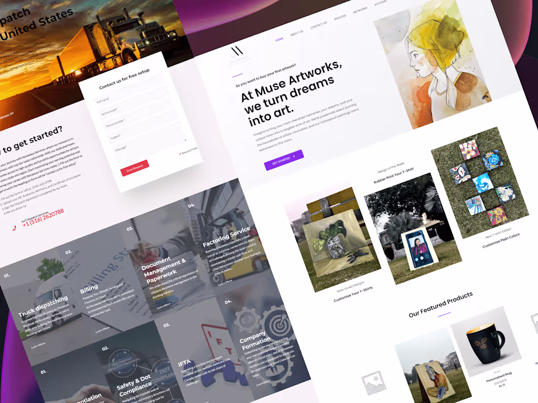 Cover image for Website Design Development