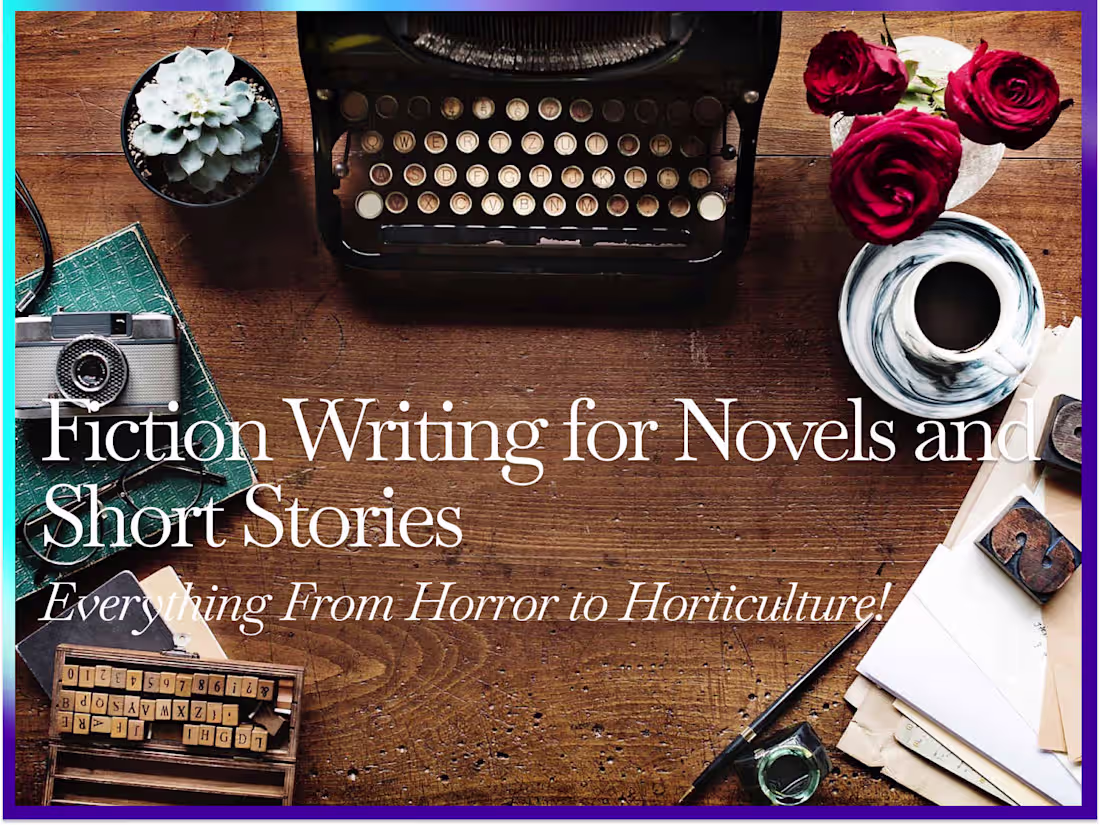 Cover image for Creative Writing Fiction Specialist (Novels and Short Stories)