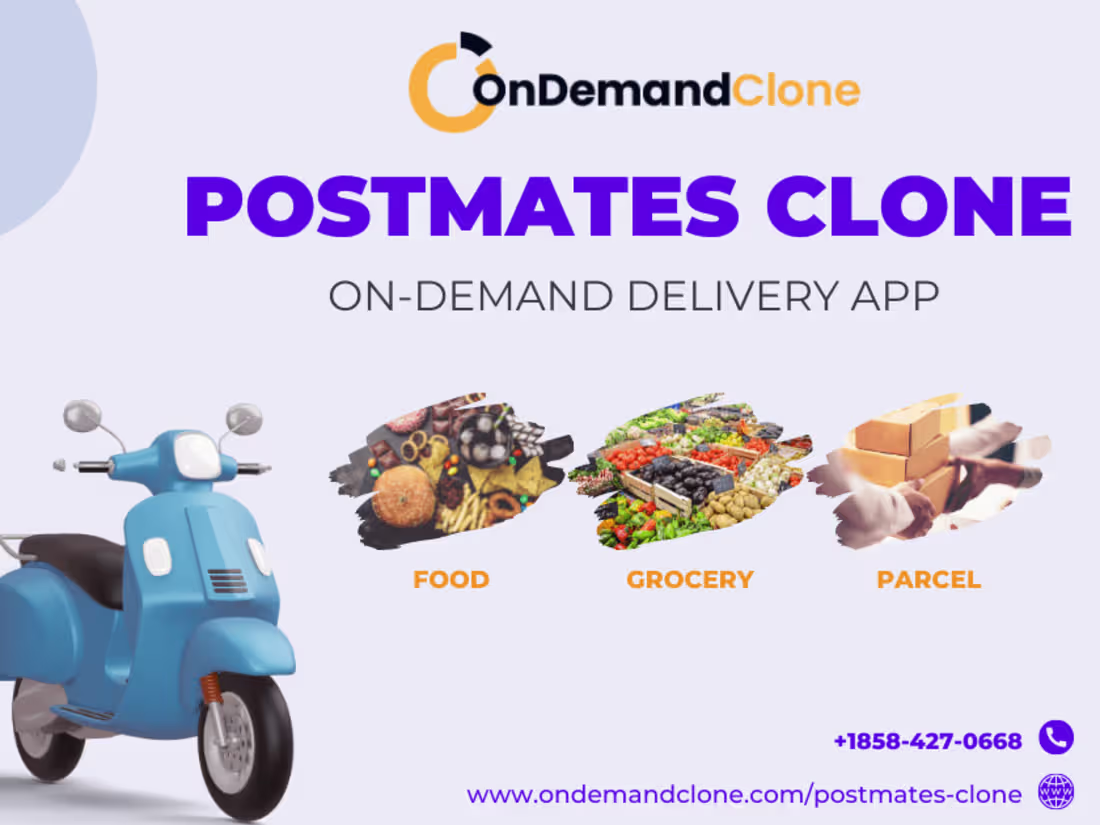 Cover image for Postmates Clone: All in one delivery App