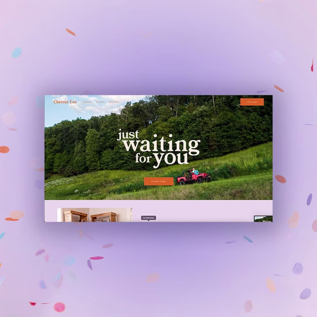 Cover image for Cherese Lee Website