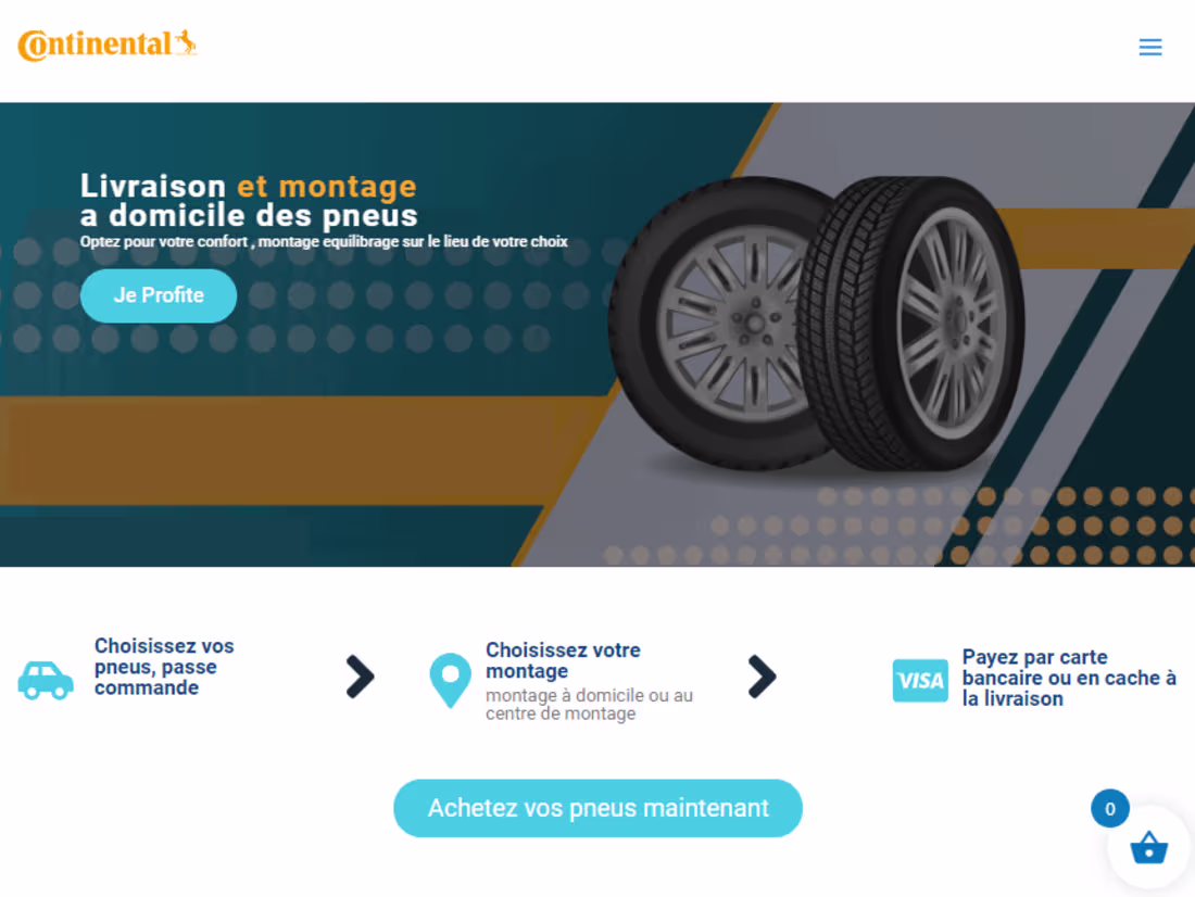 Cover image for Online Tire Store Launch