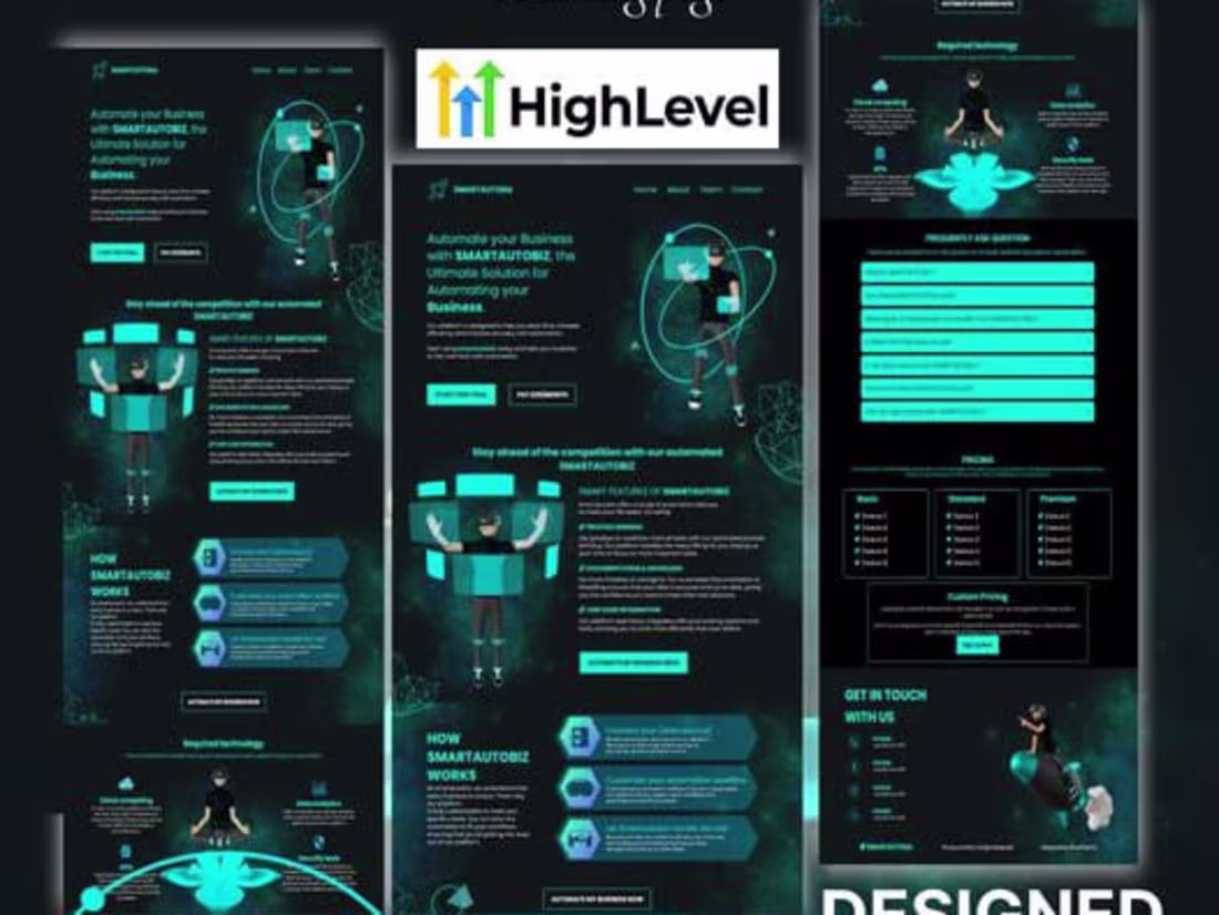 Cover image for Saas or AI Landing 