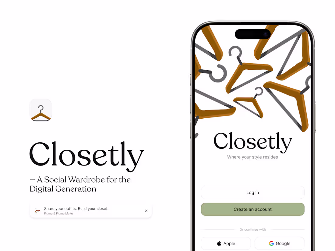 Cover image for Closetly Mobile App