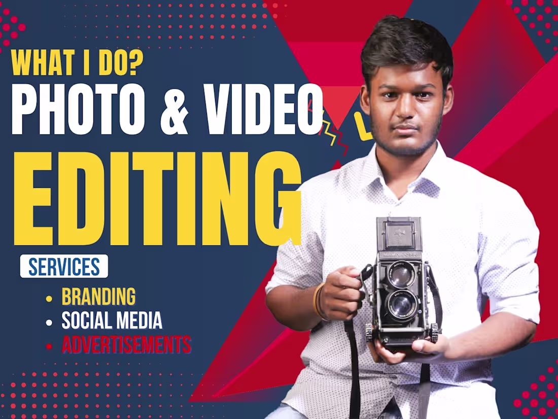 Cover image for Image & Video Editing for Social Media, Ads, and Branding