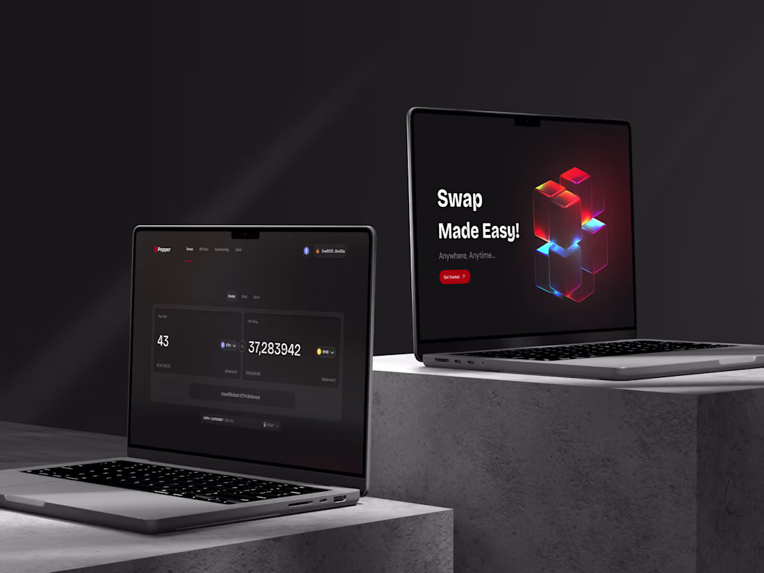 Cover image for Pepper - Web3 Crypto Swap Platform