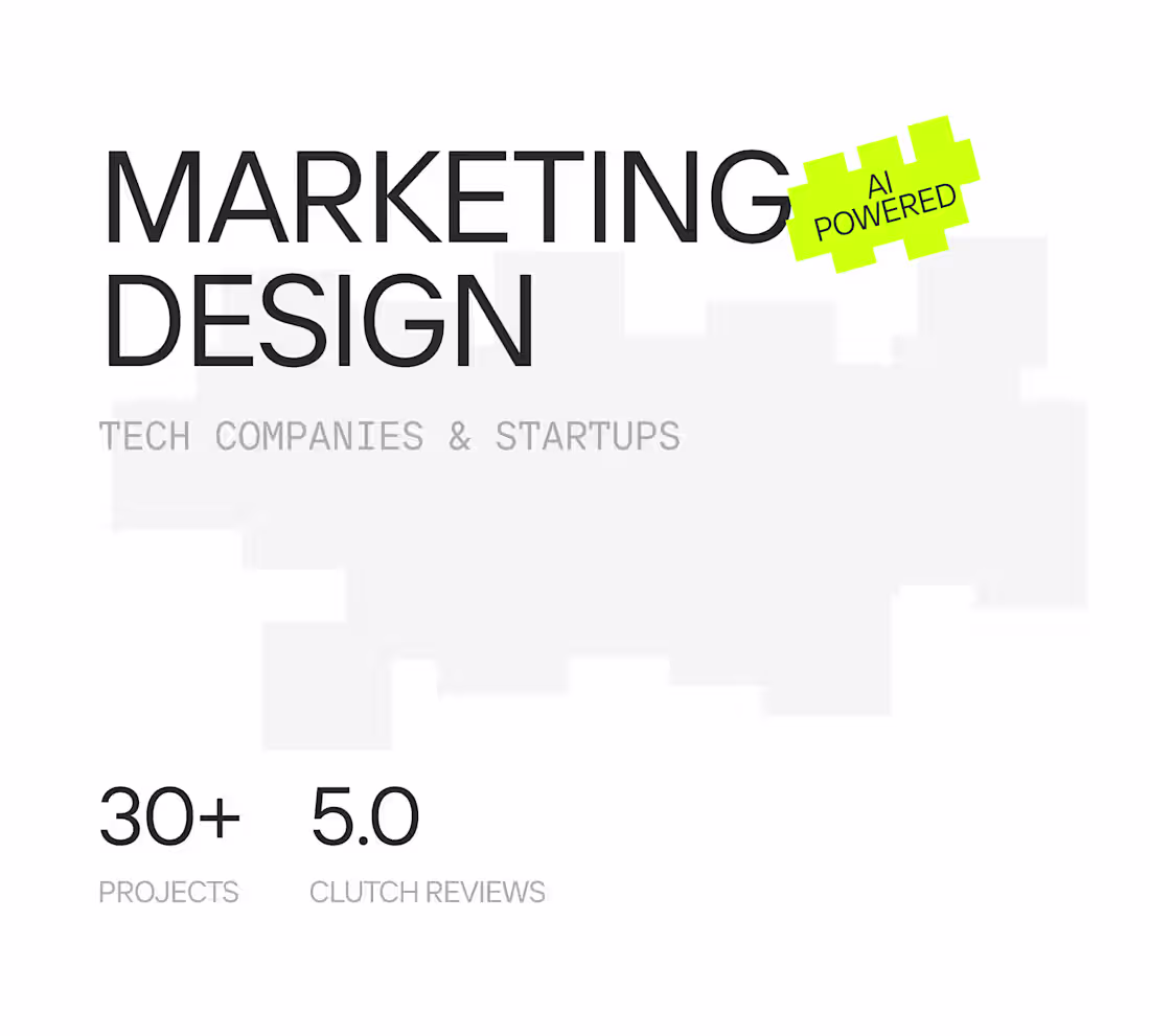 Cover image for Marketing Design for Tech Products