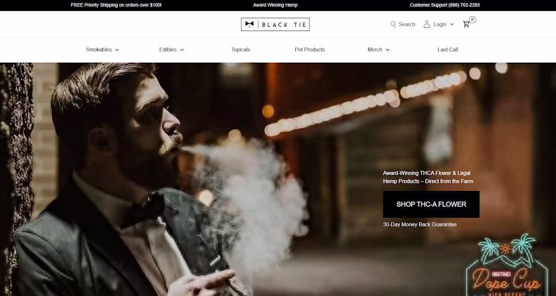 Cover image for Premium CBD Hemp Flowers and award-winning CBG products