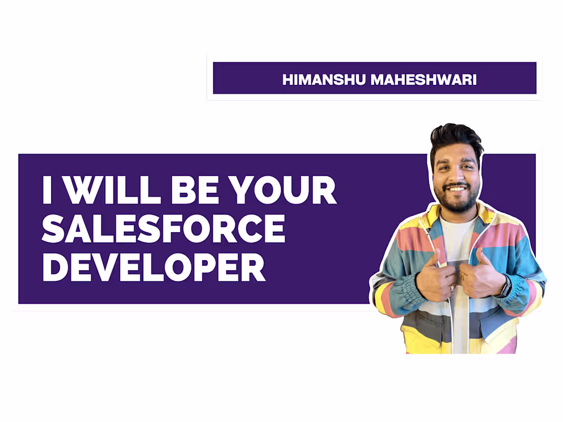 Cover image for Salesforce Development & Customisation