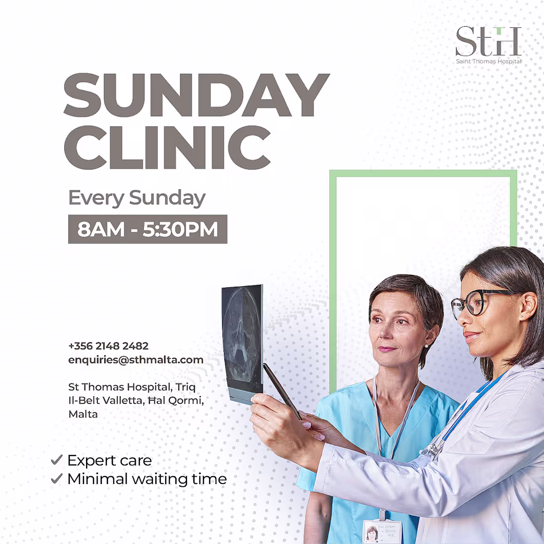 Cover image for Sunday Clinic by Saint Thomas Hospital