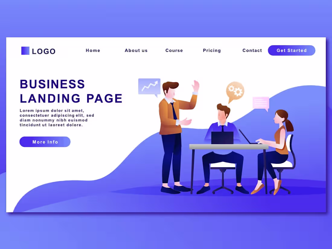 Cover image for Landing Page Development