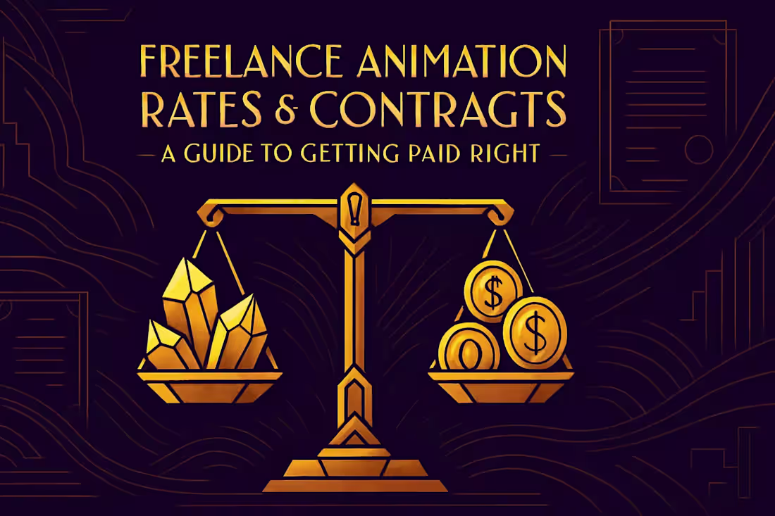 Cover image for Freelance Animation Rates & Contracts: A Guide to Getting Paid Right
