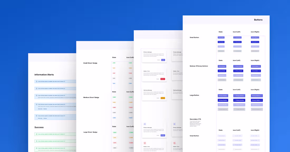 Cover image for Design System Setup and UI Overhaul - Omnify