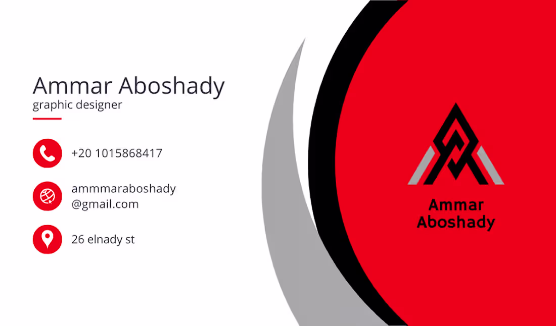 Cover image for business card