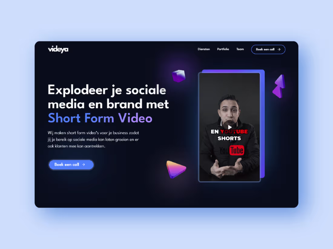 Cover image for Videya Website - Design and Development 