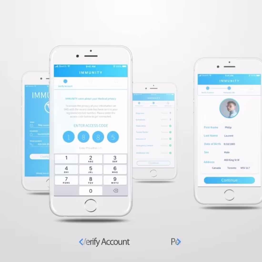 Cover image for Immunity APP- HeathTech