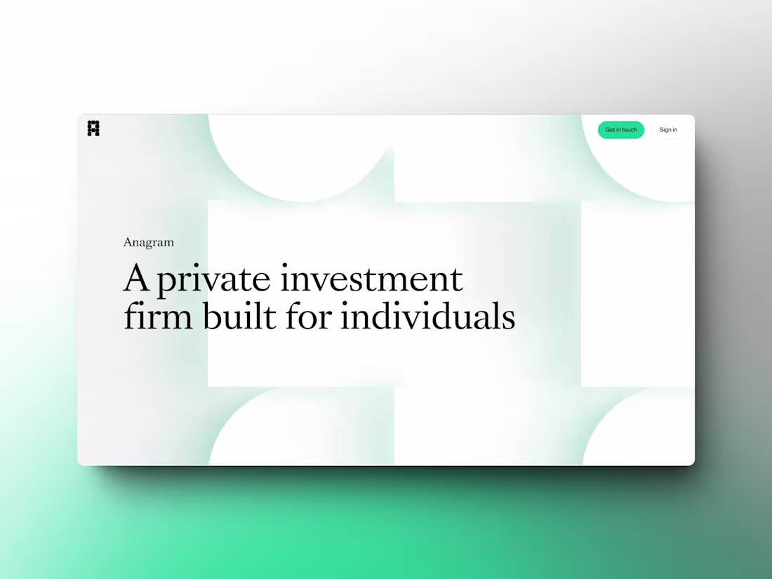 Cover image for Anagram Capital