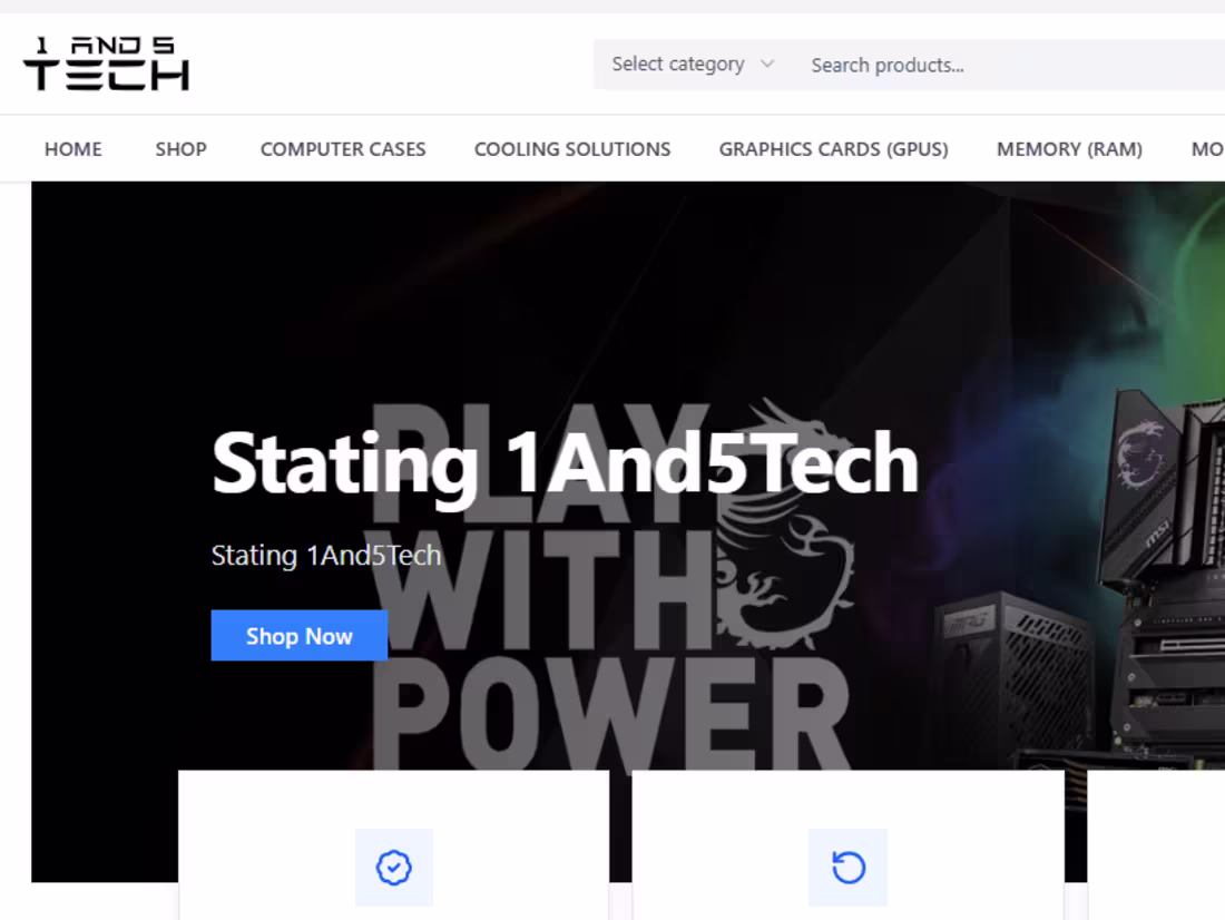 Cover image for 1 AND 5 TECH LTD