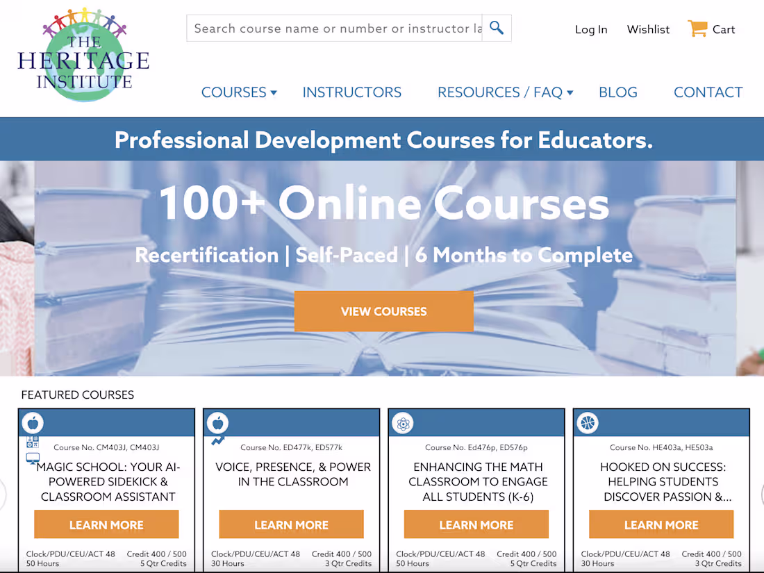 Cover image for Updates and Improvements for Online Education Site