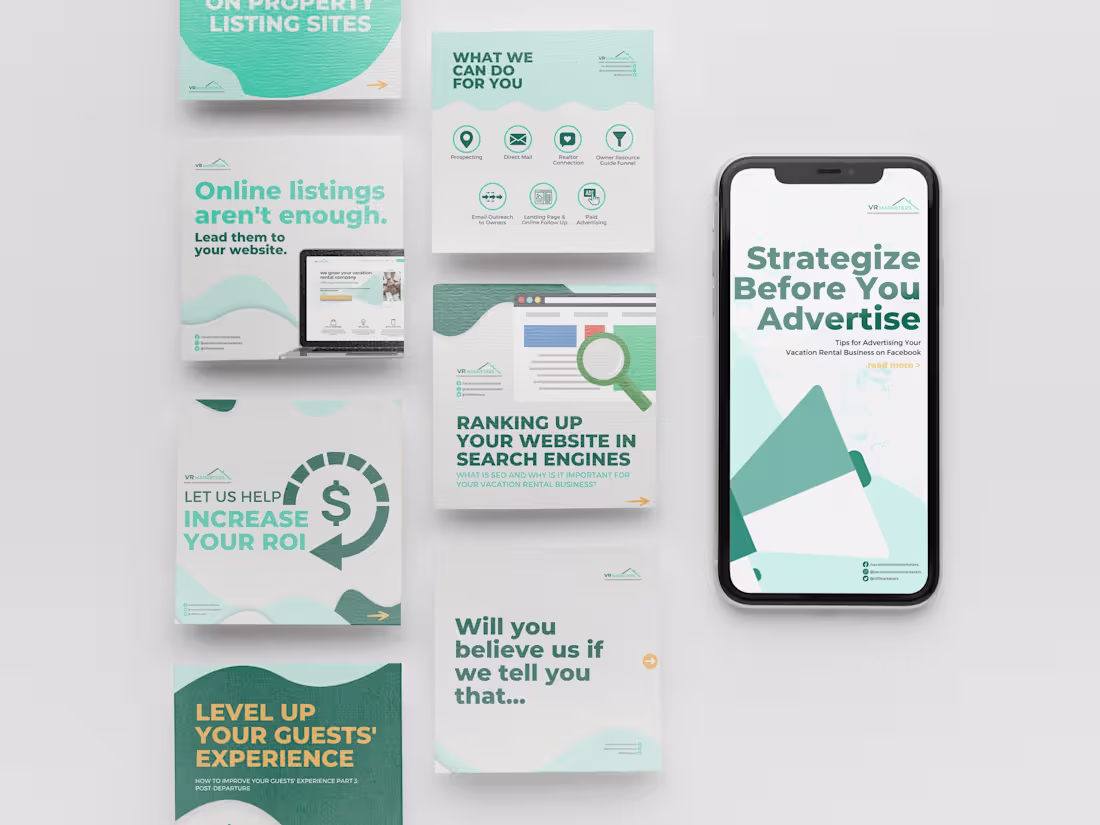 Cover image for 12 Posts Per Month Do-It-For-You Social Media Content